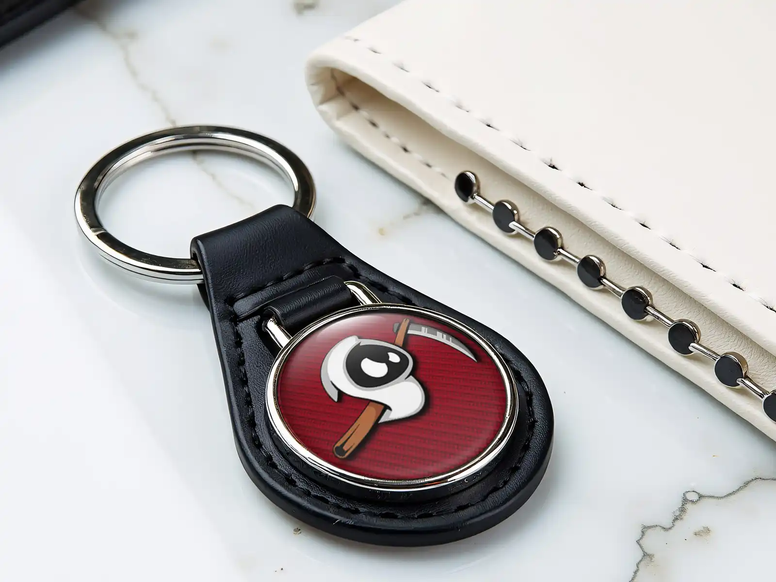 Leather Key Pouch Soft Leather Scratch Protection
